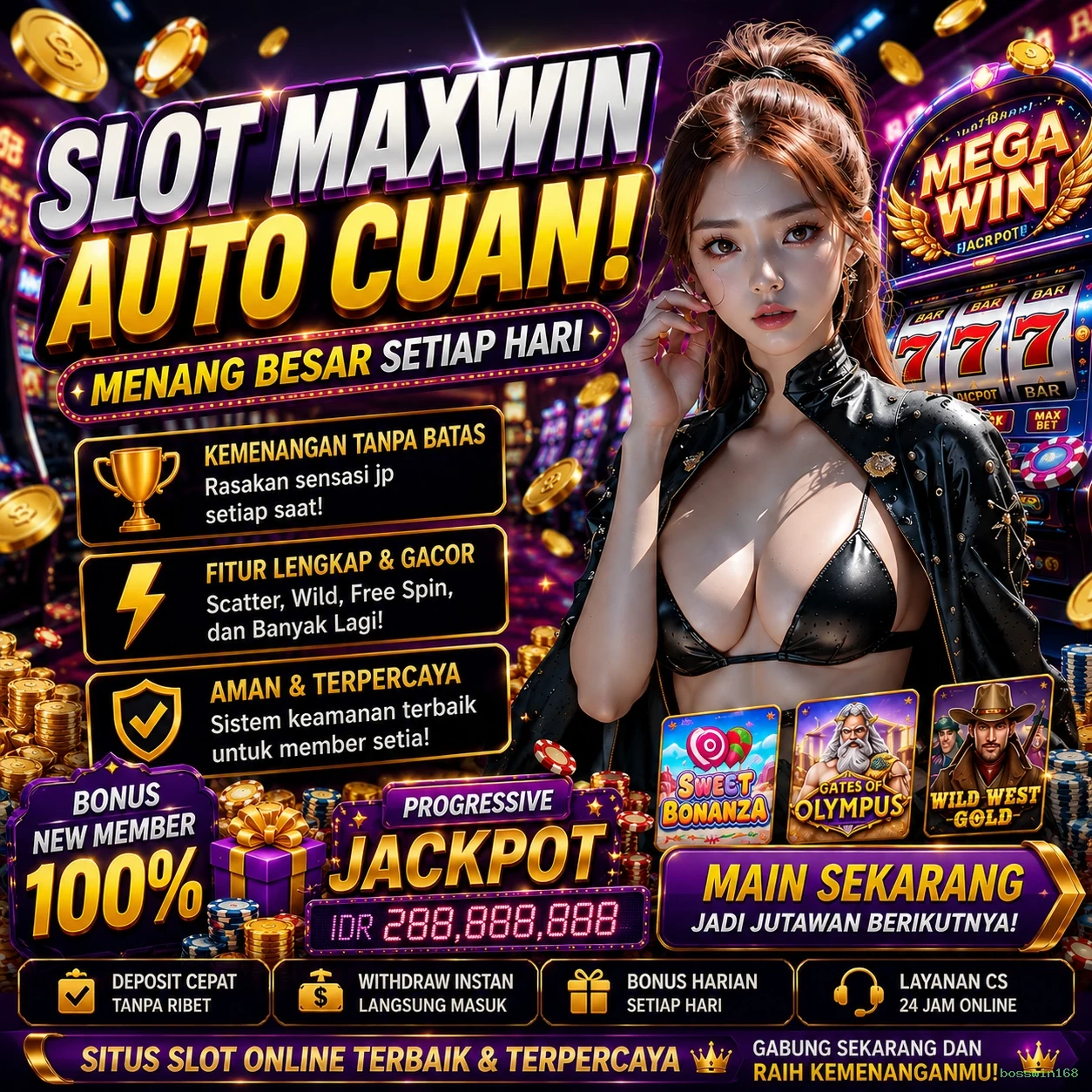 bosswin168 Tutorial Pemain