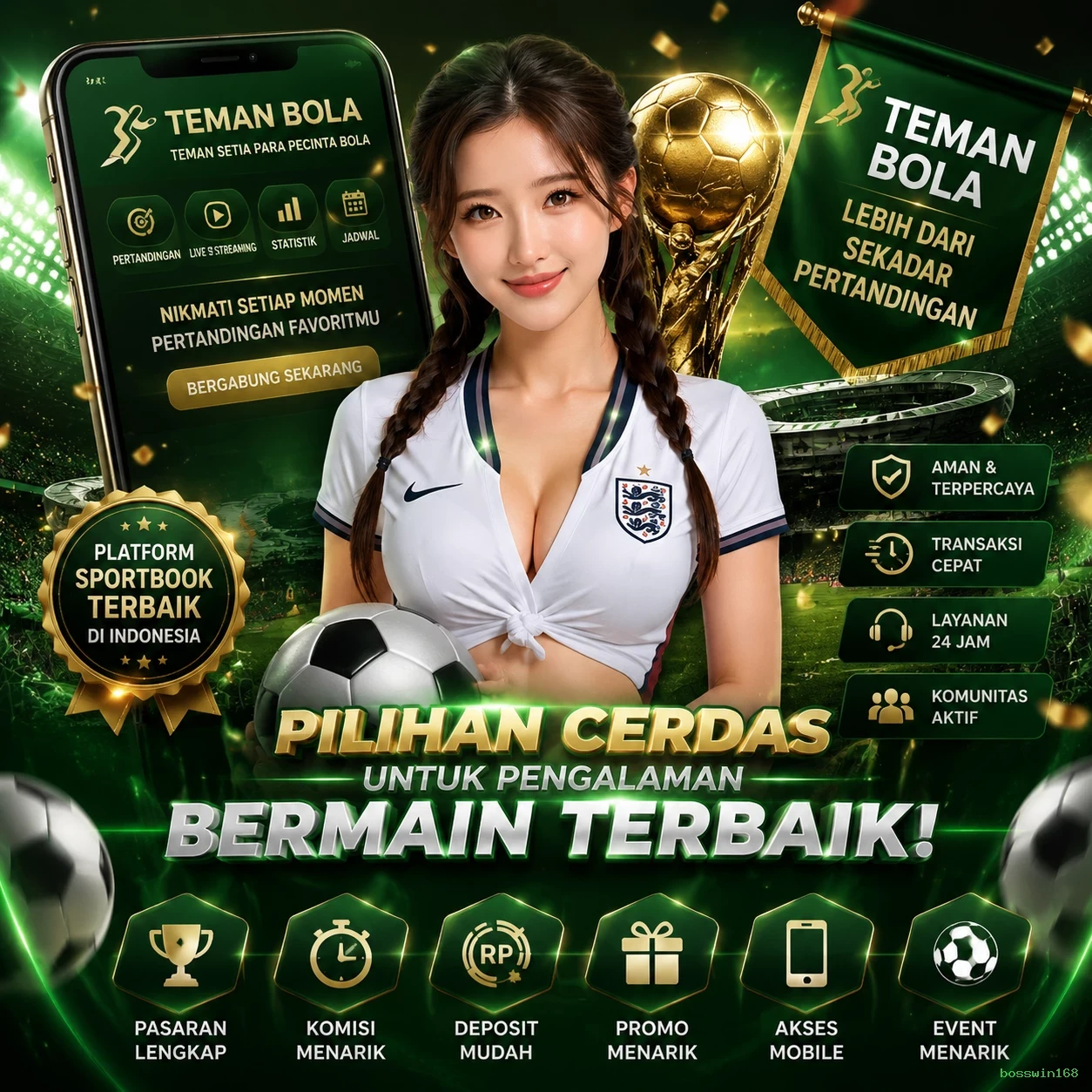 Berbagai Jenis Permainan yang Tersedia di bosswin168